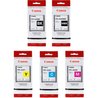 Canon PFI-030 Multipack - Full Set of 5 Ink Cartridges (Original)