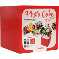 Canon PG-540/CL-541 Multipack - 2 Ink Cartridges + PP-201 Photo Paper Cube Value Pack - 5225B012 (Original)