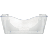 Deflecto Crystal Landscape Literature Holder A4 CPO74YTCRY