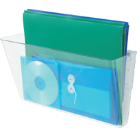 Deflecto Linking Wall File Pocket Clear A4 DE732YTCRY