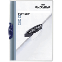 Durable Clip Folder SWINGCLIP 30 A4 Dark Blue (25 Pack)