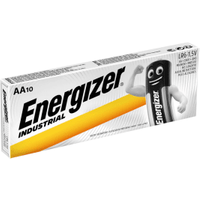 Energizer Industrial AA/LR6 1.5V Alkaline Batteries (10 Pack)
