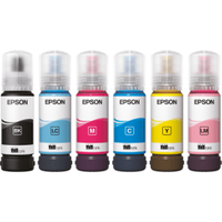 Epson 107 Multipack - Full Set of 6 Ink Bottles (Original)