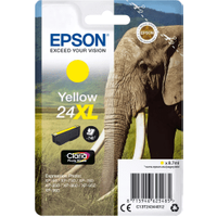 Epson 24XL Yellow High Capacity Ink Cartridge - Elephant (Original)