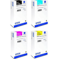 Epson T755 High Capacity Multipack - Full Set of 4 Ink Cartridges (Original)