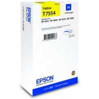 Epson T7554 Yellow High Capacity Ink Cartridge (Original)