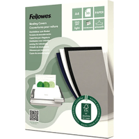 Fellowes A4 Paper Binding Covers 150gsm Translucent (50 Pack)