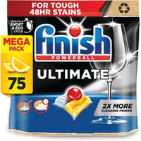 Finish Ultimate All In 1 Lemon Sparkle (75 Pack)