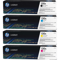 HP 130A Multipack - Full Set of 4 Toner Cartridges (Original)