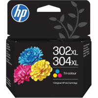 HP 302XL/304XL Tri-Colour High Capacity Ink Cartridge - B7RT8AE (Original)