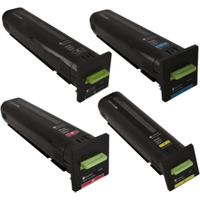 Lexmark 24B65 Multipack - Full Set of 4 Toner Cartridges (Original)