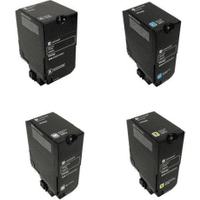 Lexmark 24B671 Multipack - Full Set of 4 Toner Cartridges (Original)