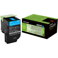 Lexmark 802XC Cyan Extra High Capacity Return Program Toner Cartridge - 80C2XC0 (Original)