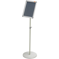 Nobo A4 Snap Display Frame with Stand Silver