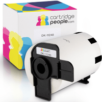 Own Brand Brother DK-11240 P-Touch White Barcode Label Roll 102mm x 51mm - 600 Labels (Cartridge People)