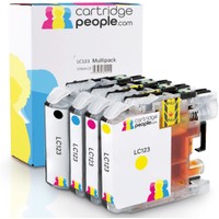 Own Brand Brother LC123 Multipack - Full Set of 4 Ink Cartridges - LC123VALBP (Cartridge People)