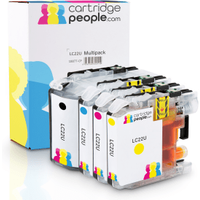 Own Brand Brother LC22U High Capacity Multipack - Full Set of 4 Ink Cartridges (Cartridge People)