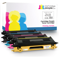 Own Brand Brother TN-130 Multipack - Full Set of 4 Toner Cartridges (Cartridge People)