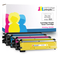 Own Brand Brother TN-230 Multipack - Full Set of 4 Toner Cartridges (Cartridge People)