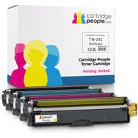 Own Brand Brother TN-242 Multipack - Full Set of 4 Toner Cartridges (Cartridge People)