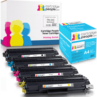 Own Brand Brother TN-243 Multipack - Set of 4 Toner Cartridges with Box of Copy Paper (Cartridge People)