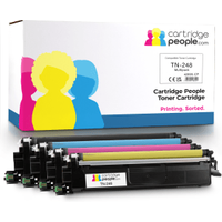 Own Brand Brother TN-248 Multipack - Full Set of 4 Toner Cartridges (Cartridge People)