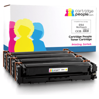 Own Brand Canon 054 Multipack - Full Set of 4 Toner Cartridges (Cartridge People)