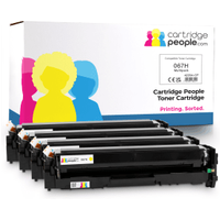 Own Brand Canon 067H High Capacity Multipack - Full Set of 4 Toner Cartridges (Cartridge People)