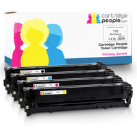 Own Brand Canon 716 Multipack - Full Set of 4 Toner Cartridges (Cartridge People)