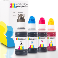 Own Brand Epson 104 Multipack - Full Set of 4 Ink Bottles - C13T00P640 (Cartridge People)