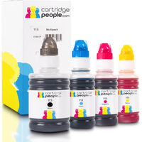 Own Brand Epson 113 Multipack - Full Set of 4 Ink Bottles (Cartridge People)