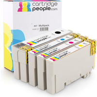 Own Brand Epson 407 Multipack - Full Set of 4 Ink Cartridges - Keyboard (Cartridge People)