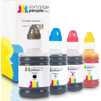 Own Brand Epson 774 / 664 Multipack - Full Set of 4 Ink Bottles (Cartridge People)