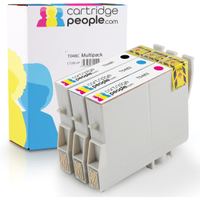 Own Brand Epson T048C Multipack - 3 Ink Cartridges - Seahorse (Cartridge People)