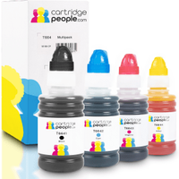 Own Brand Epson T664 Multipack - Full Set of 4 Ink Bottles (Cartridge People)