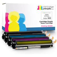 Own Brand HP 126A Multipack - Full Set of 4 Toner Cartridges (Cartridge People)