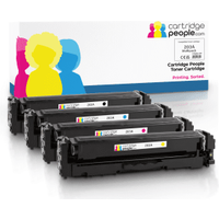 Own Brand HP 203A Multipack - Full Set of 4 Toner Cartridges - INCREASED CAPACITY (Cartridge People)