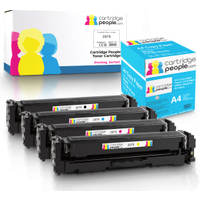 Own Brand HP 207X High Capacity Multipack - Set of 4 Toner Cartridges with Box of Copy Paper (Cartridge People)