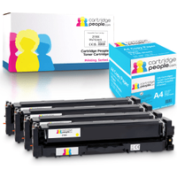 Own Brand HP 219X High Capacity Multipack - Set of 4 Toner Cartridges with Box of Copy Paper (Cartridge People)