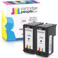 Own Brand HP 339 Black High Capacity Ink Cartridge Twin Pack (Cartridge People)