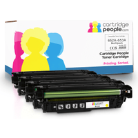 Own Brand HP 652A/653A Multipack - Full Set of 4 Toner Cartridges (Cartridge People)