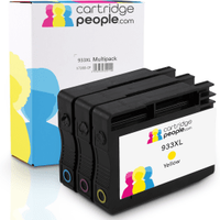 Own Brand HP 933XL High Capacity Multipack - Colour Set of 3 Ink Cartridges (Cartridge People)