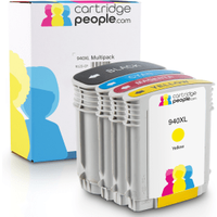 Own Brand HP 940XL High Capacity Multipack - Full Set of 4 Ink Cartridges (Cartridge People)