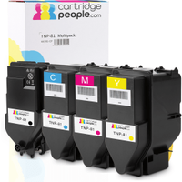Own Brand Konica Minolta TNP-81 Multipack - Full Set of 4 Toner Cartridges (Cartridge People)