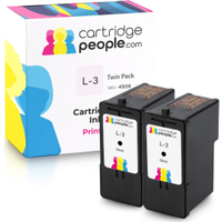 Own Brand Lexmark 3 Black Ink Cartridge Twin Pack (Cartridge People)
