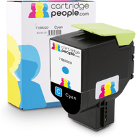Own Brand Lexmark 71B0020 Cyan Toner Cartridge (Cartridge People)