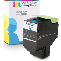Own Brand Lexmark 71B0H20 Cyan High Capacity Toner Cartridge (Cartridge People)