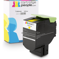 Own Brand Lexmark 71B0H40 Yellow High Capacity Toner Cartridge (Cartridge People)