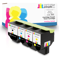Own Brand Lexmark 78C2U Ultra High Capacity Multipack - Full Set of 4 Toner Cartridges (Cartridge People)