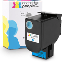 Own Brand Lexmark 802XC Cyan Extra High Capacity Toner Cartridge (Cartridge People)